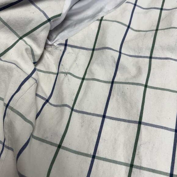 Vintage Burberry Jacket Womens Large 24x28 Blue Hide a Hood England - Picture 14 of 16